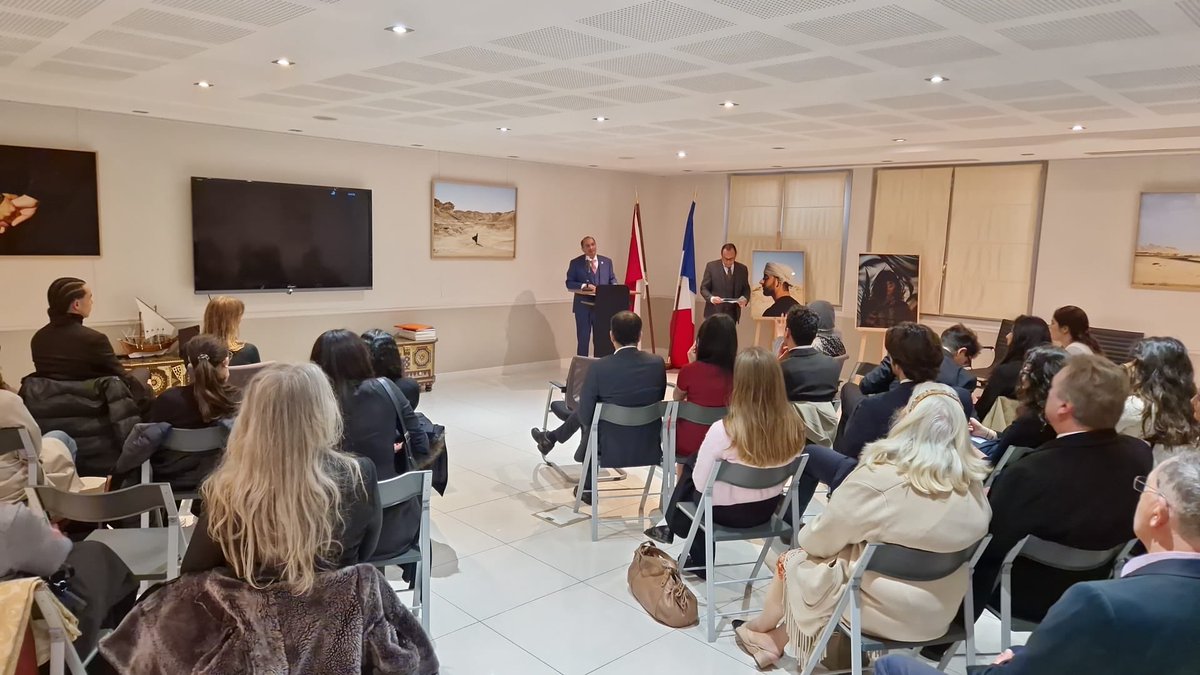 سفارة سلطنة عُمان - باريس | OMAN EMBASSY - PARIS tweet media