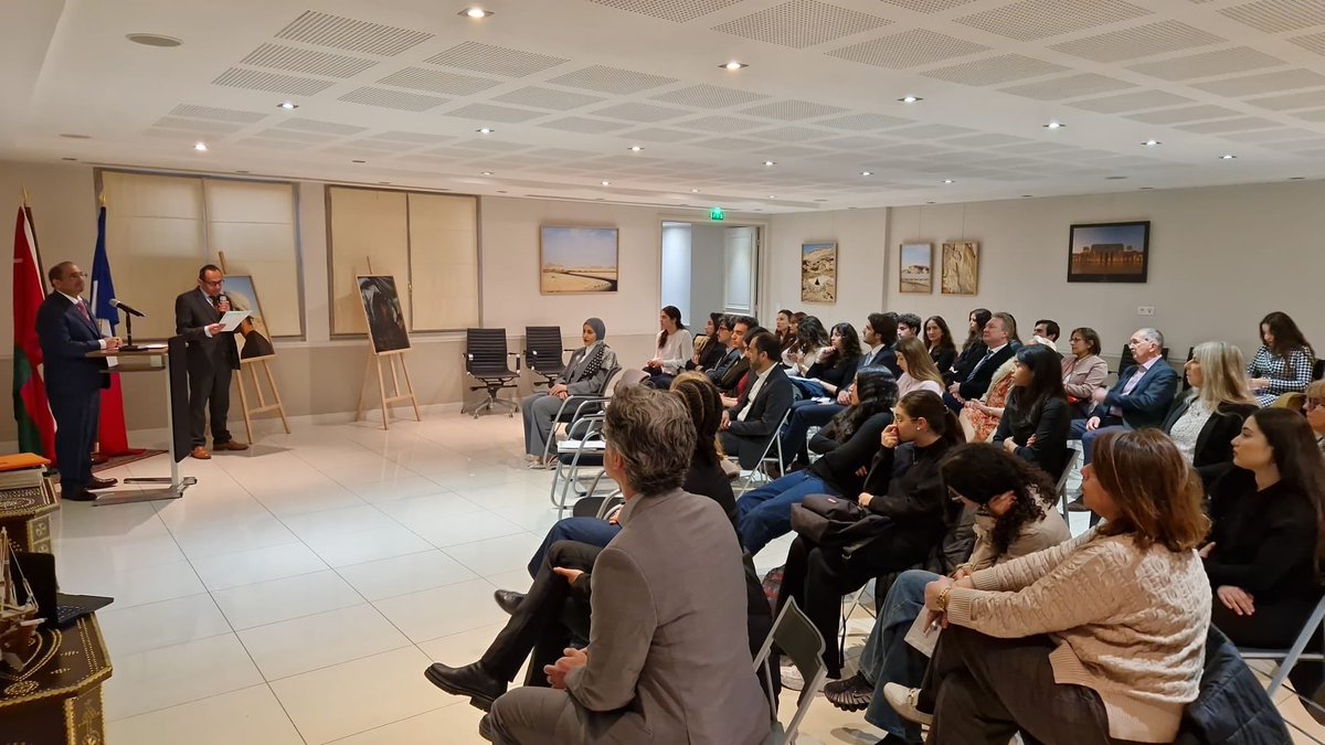 سفارة سلطنة عُمان - باريس | OMAN EMBASSY - PARIS tweet media