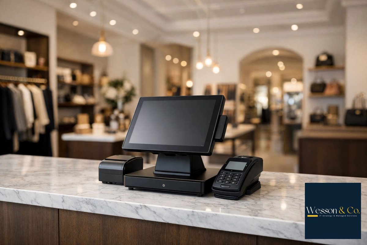 wessonandco's tweet photo. For Midlands retailers, a 'missed sale' hits your reputation. 💳 In 2026, a single connection is a risk you can’t afford. Our 'Gold Standard' approach ensures your POS stays live with 4G/5G failover. 🛡️💻 #MidlandsBusiness #RetailTech #WessonAndCo #Connectivity https://t.co/3ElfvMEbmA