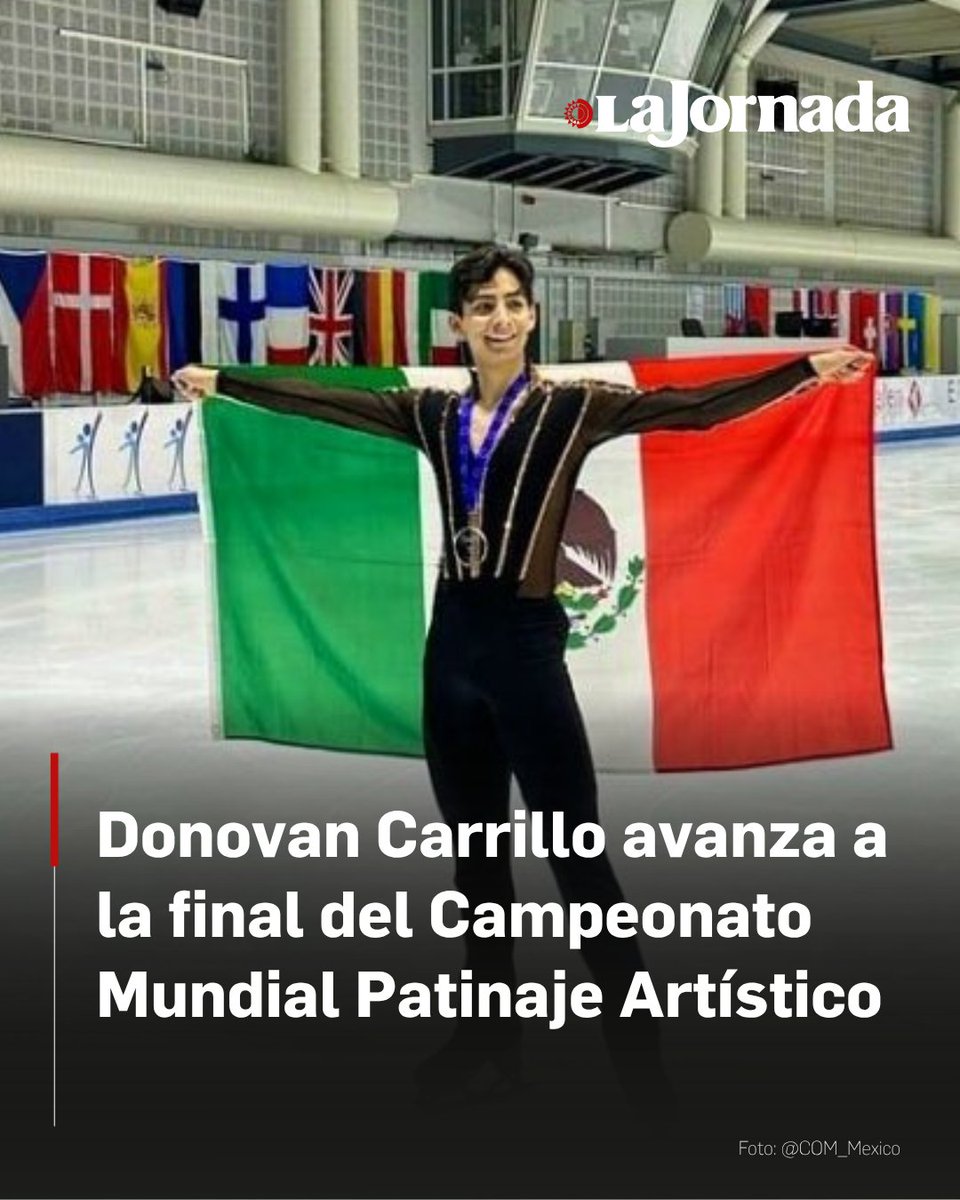 El patinador artístico mexicano, Donovan Carrillo, aseguró su lugar en la gran final del Campeonato Mundial que se celebra en la capital checa. Tras presentarse en el noveno turno de entre 36 competidores, el tapatío logró colarse entre los 24 mejores del mundo.

Con este