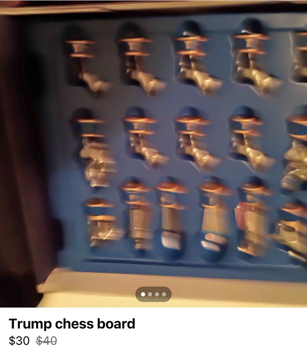 Looks more like a Pete Hegseth chess board to me