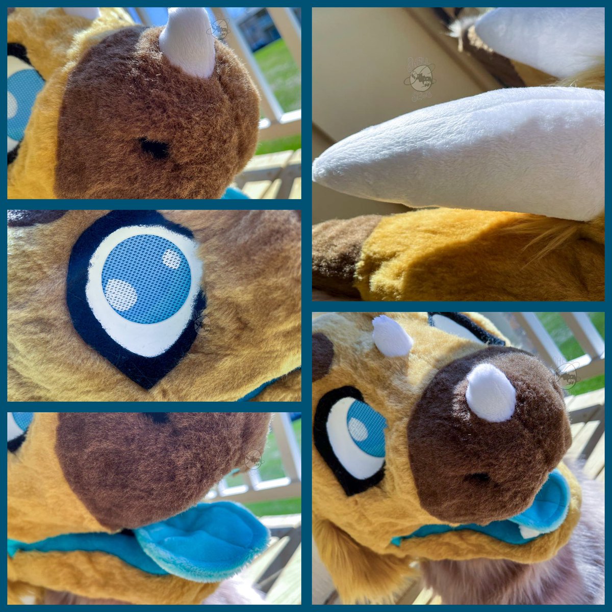 Shellsews Fursuits @ sparky + fallout! tweet media