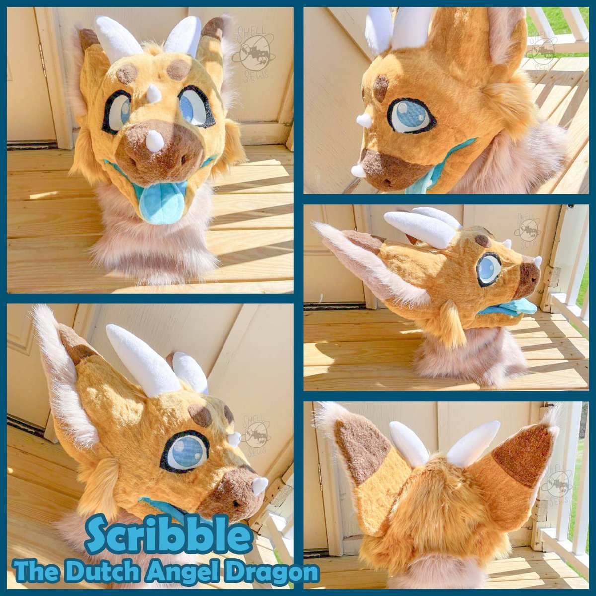 Shellsews Fursuits @ sparky + fallout! tweet media