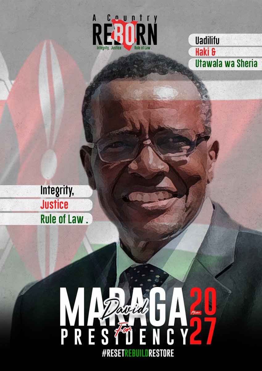 kingrudhaah's tweet image. We are charting a new path for Kenya. 
Political consciousness
#ItsTIME
#SystemOverhaul
Maraga 💯💯