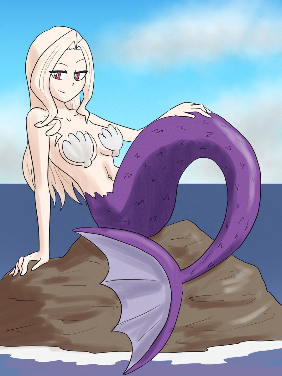 Horny drawing, very likely influenced by a group of friends
Having Yu Takeyama/Mt. Lady from My Hero Academia as a mermaid
Enjoy~
#mermaid #YuTakeyama