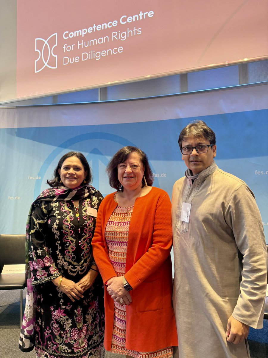 NazmaAkter73's tweet photo. Today Officially Launching🤞🏾
Competence centre for Human Rights due diligence! In Berlin Germany. So exciting to Look forward to work together with the centre on HRDD, CSDDD✊🏽🙌🏽👏🏽🤞🏾☀️🌈💜💙🤎💚🧡🖤❣️ https://t.co/cdxAGUALZW