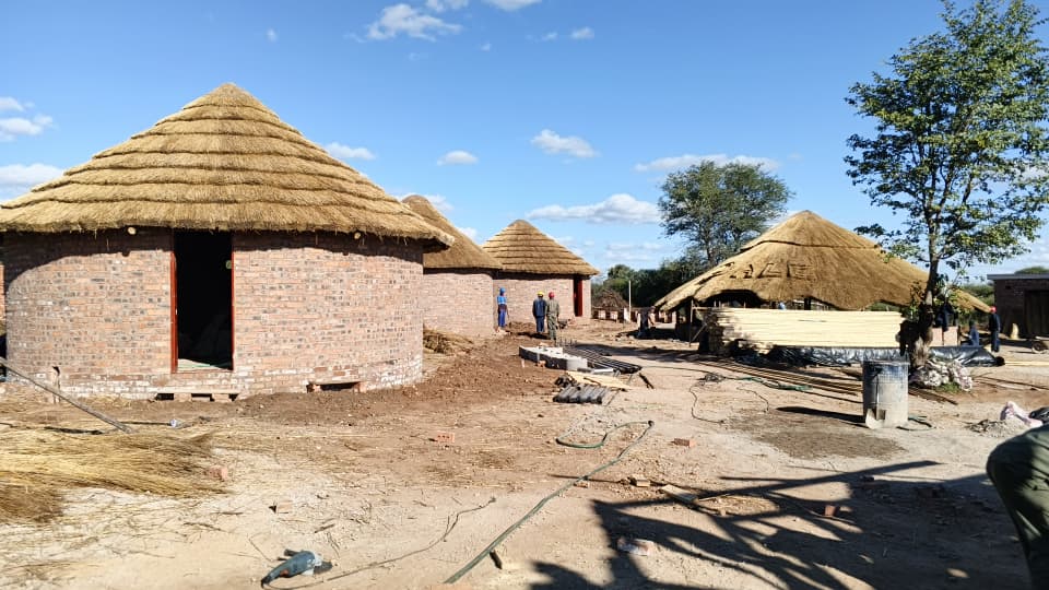 MinSport_ArtsZw's tweet photo. #IsizindaCultureCentre
#MatabelelandSouthProvince
#ProgressUpdate

@MinSport_ArtsZw Minister, 
@HonMinSanyatwe and Permanent Secretary @NicMoyo
today visited the Isizinda Culture Center site in Matobo District to asses progress and they were impressed by the rate at which the project is progressing. #CulturePreservation