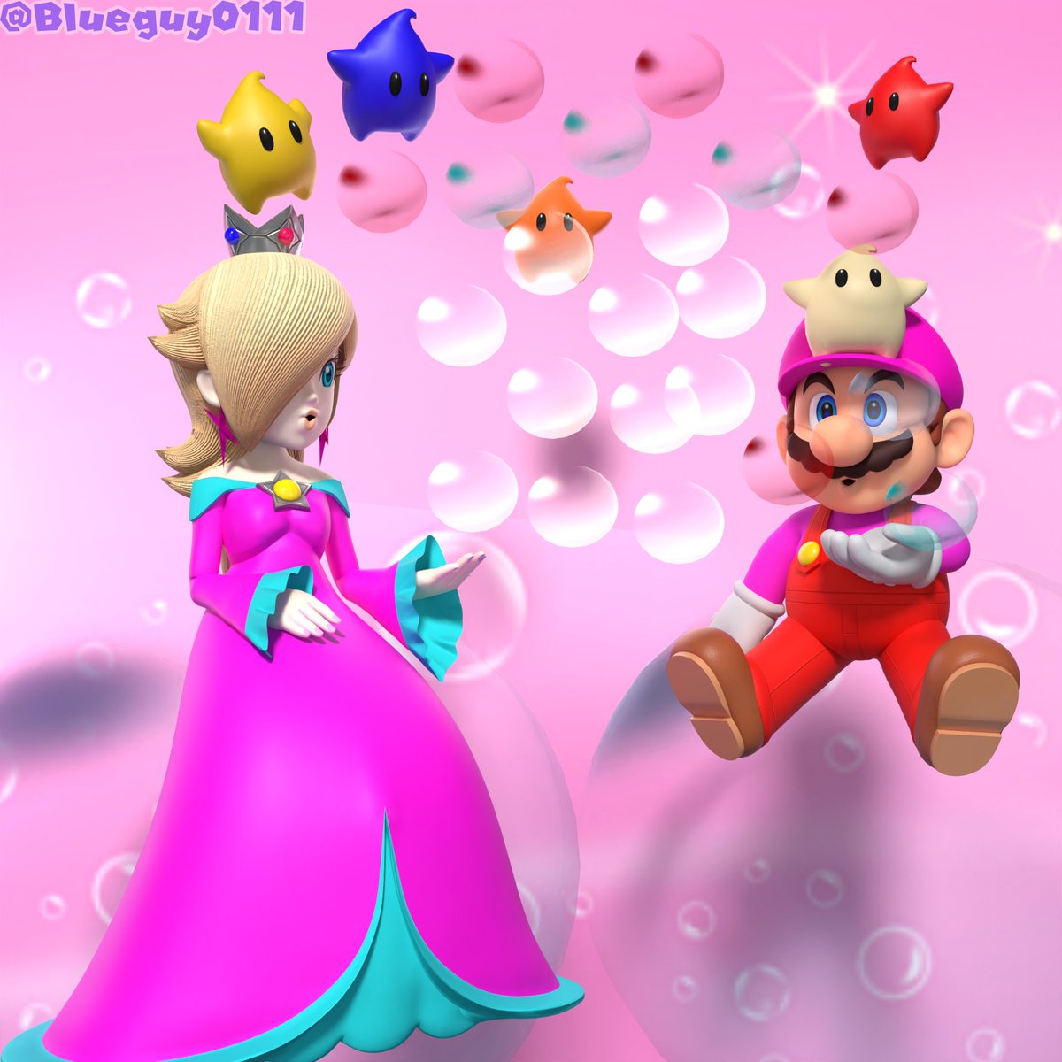 Bubble Flower
#Supermariobroswonder #Mario #Rosalina #Luma #MarioxRosalina