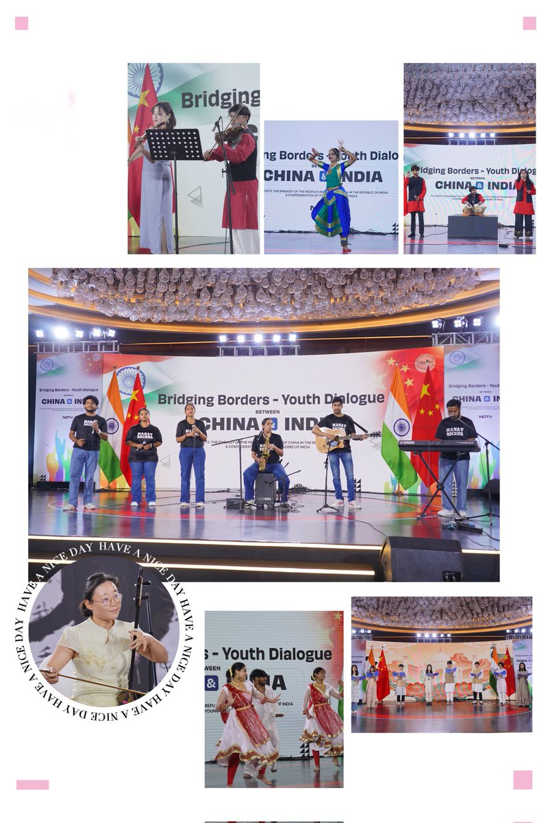 China_Amb_India's tweet photo. Delighted to join so many bright young minds at the Fourth China-India Youth Dialogue.

The more young generations engage with each other, the closer our peoples will become. https://t.co/JMvsJ8Lxbf