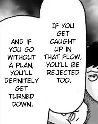 mobreis's tweet photo. but also this, and then reigens comment on the very next page abt how mob should follow his instinct and emotions to make it sincere https://t.co/qiVQGRZ8wd