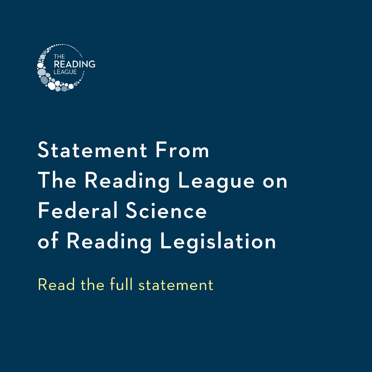 The Reading League tweet media