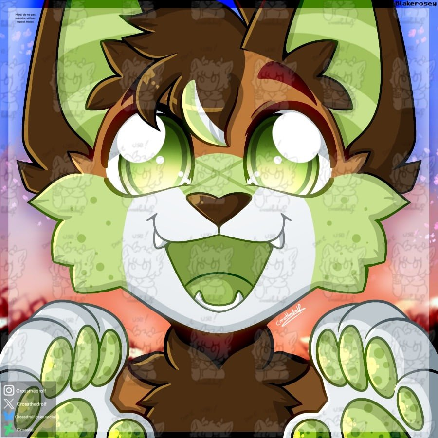 Crossthedrolf's tweet photo. (I’m posting this tweet in English so everyone can see it)

Following the 10% milestone on Switch 2, try your luck at winning an icon of your character (based on Okuuadopts and Blakerosey)

- Follow, Like,  RT

- Gimme ur ref (SFW)

- Keep your fingers crossed

End: 30 April 2026 https://t.co/OKTSeLMyiT