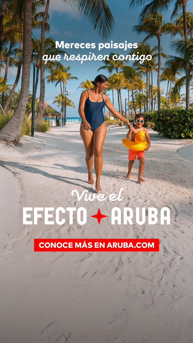 ArubaBonbini's tweet photo. ¿Necesitás un lugar que vibre con vos? Necesitás vivir el Efecto Aruba.