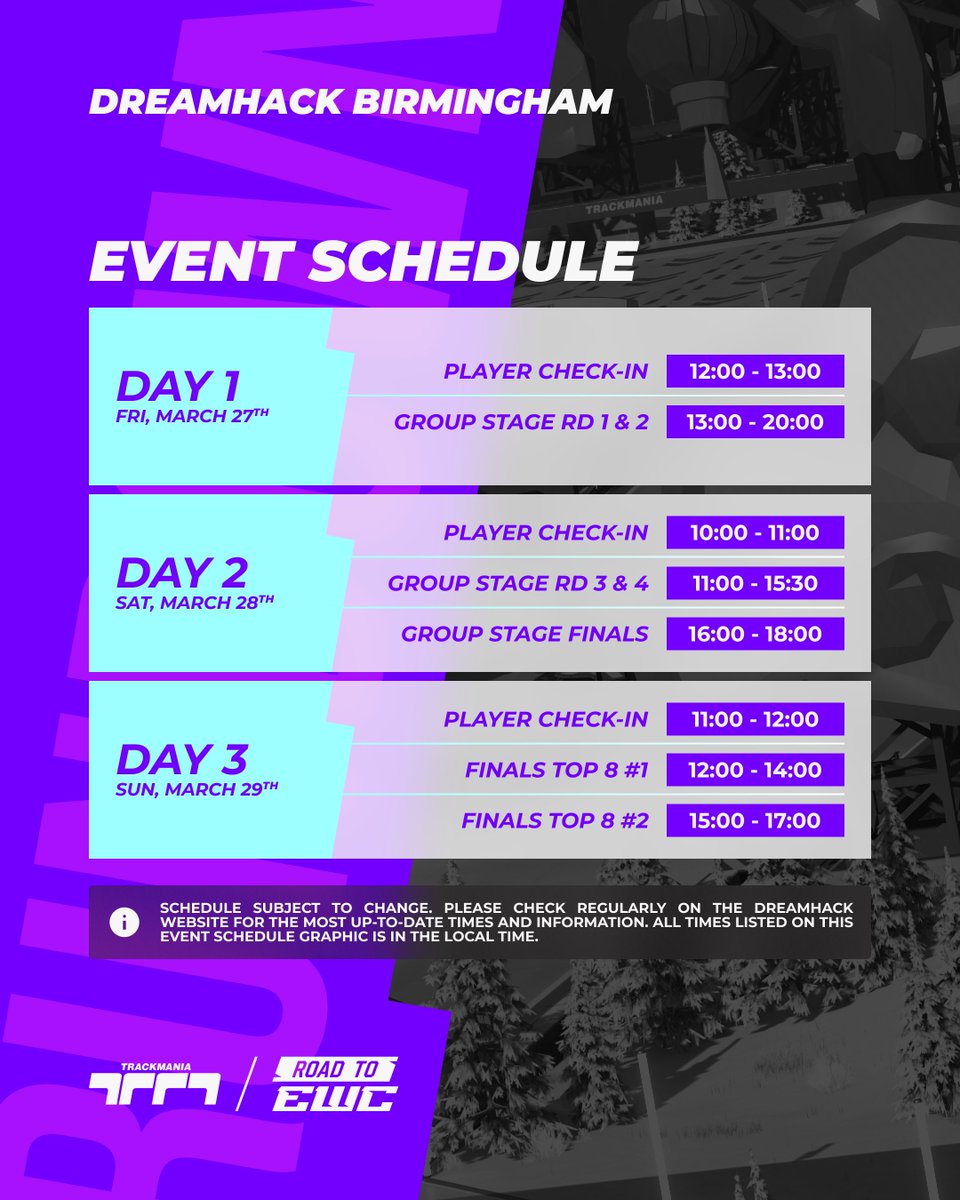 Trackmania Esports 2026 tweet media