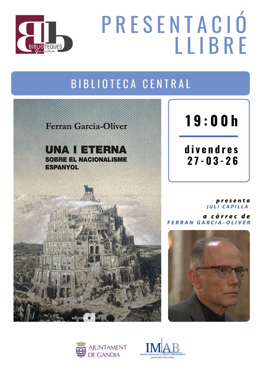 Biblioteques Gandia tweet media