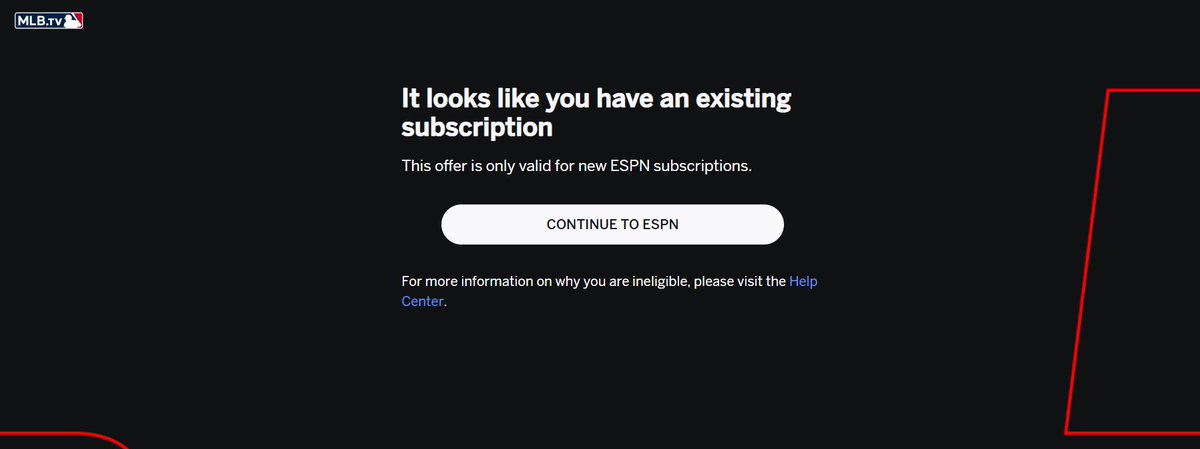 AndrewJStover's tweet photo. @MLB @espn I'm trying -- beggin -- to give you my money, and purchase MLB TV. And it won't let me. Fucking fix it, you guys suck https://t.co/5Q8wBGrvN7