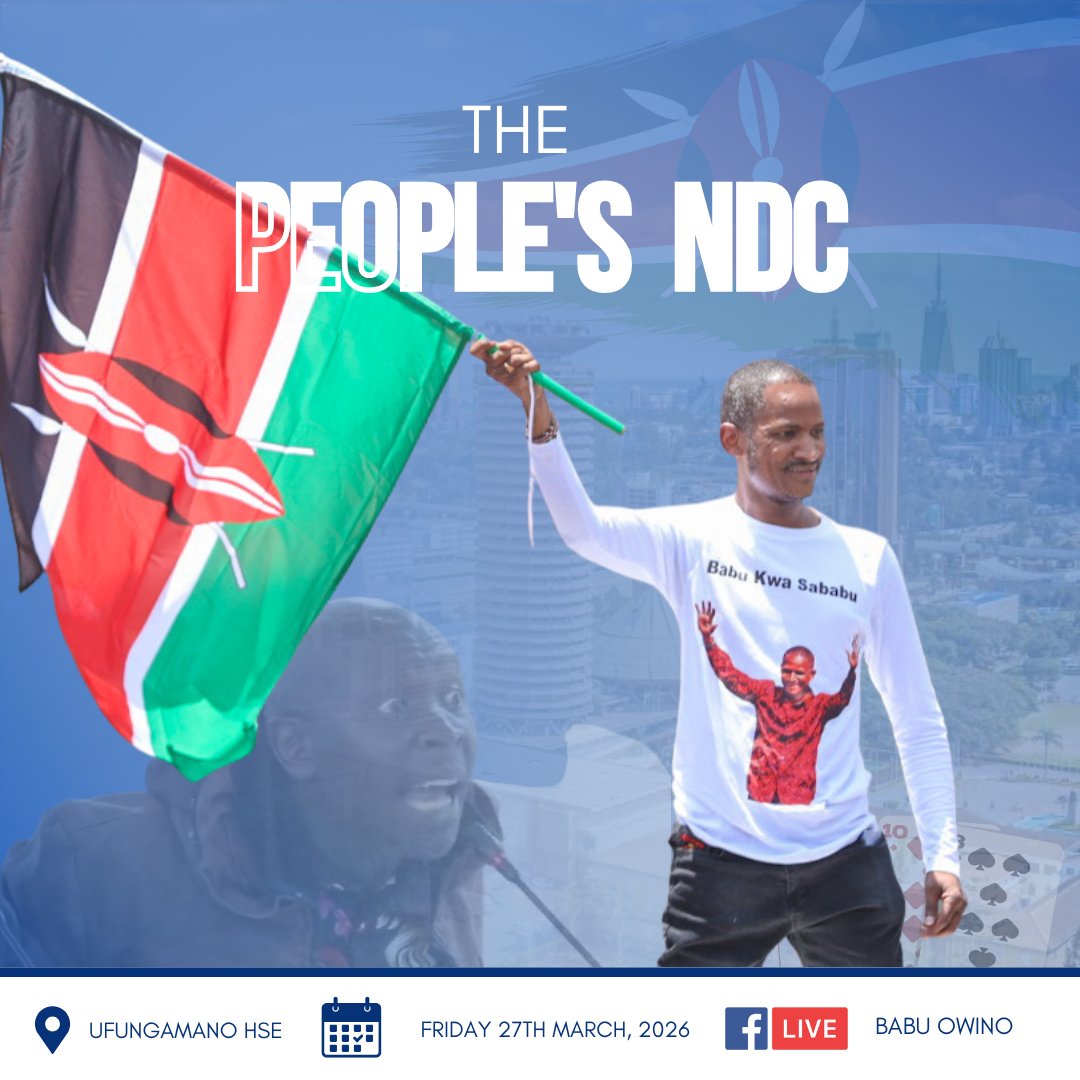 Babu Owino tweet media