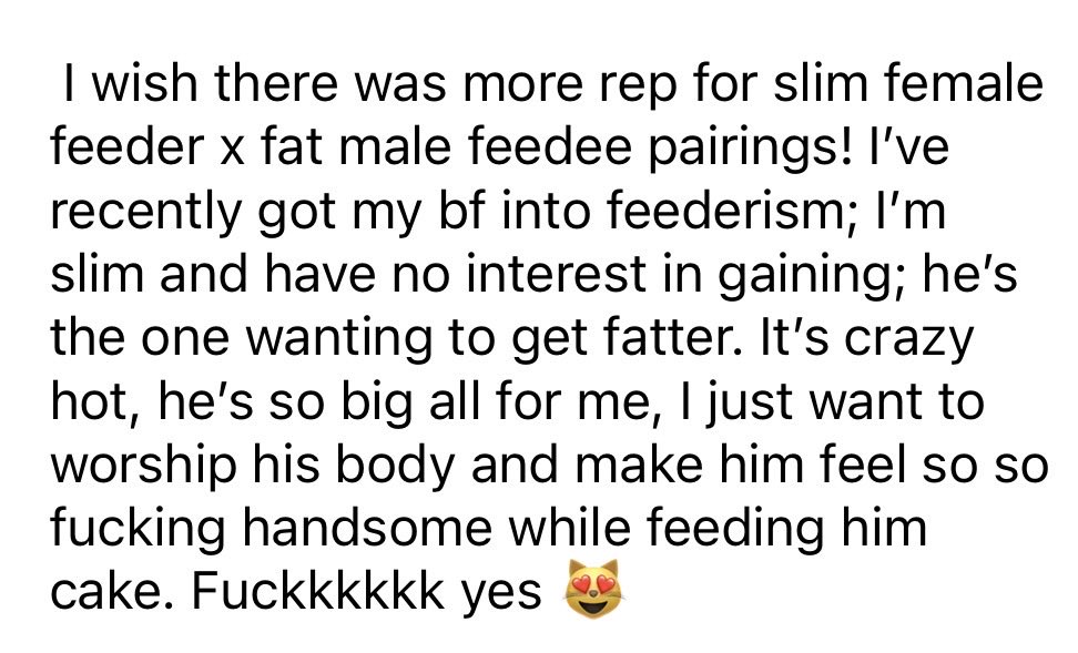 Fat Confessions tweet media