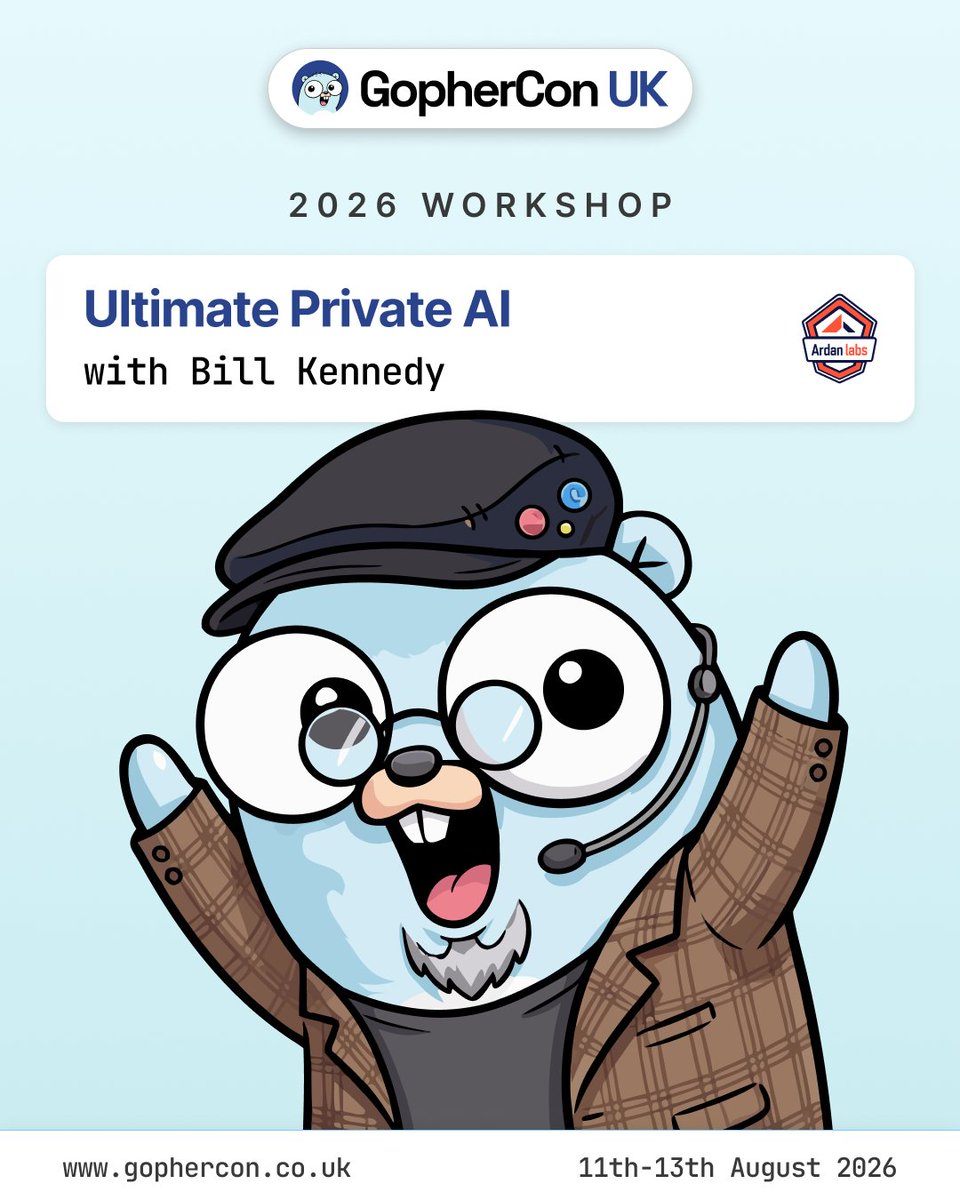 GopherCon UK tweet media
