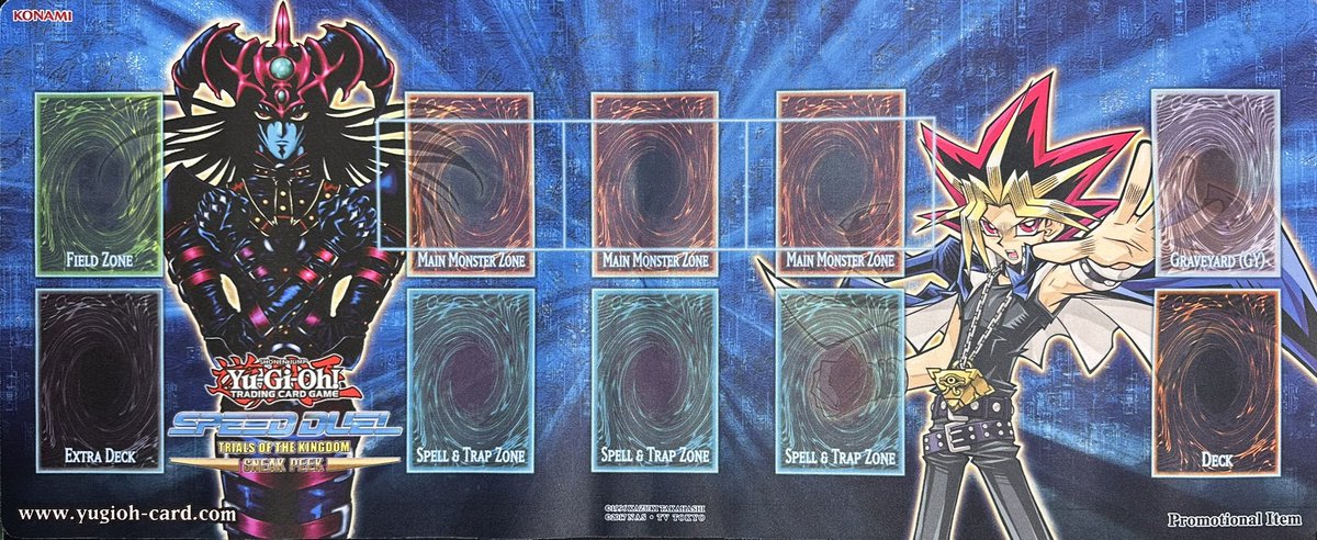 遊戯王 公式 プレイマット ワイト ゴースト骨塚 SPEED DUEL 開封済 ワイト プレイマット 遊戯王向けカードゾーン - 芝刈り屋 - BOOTH