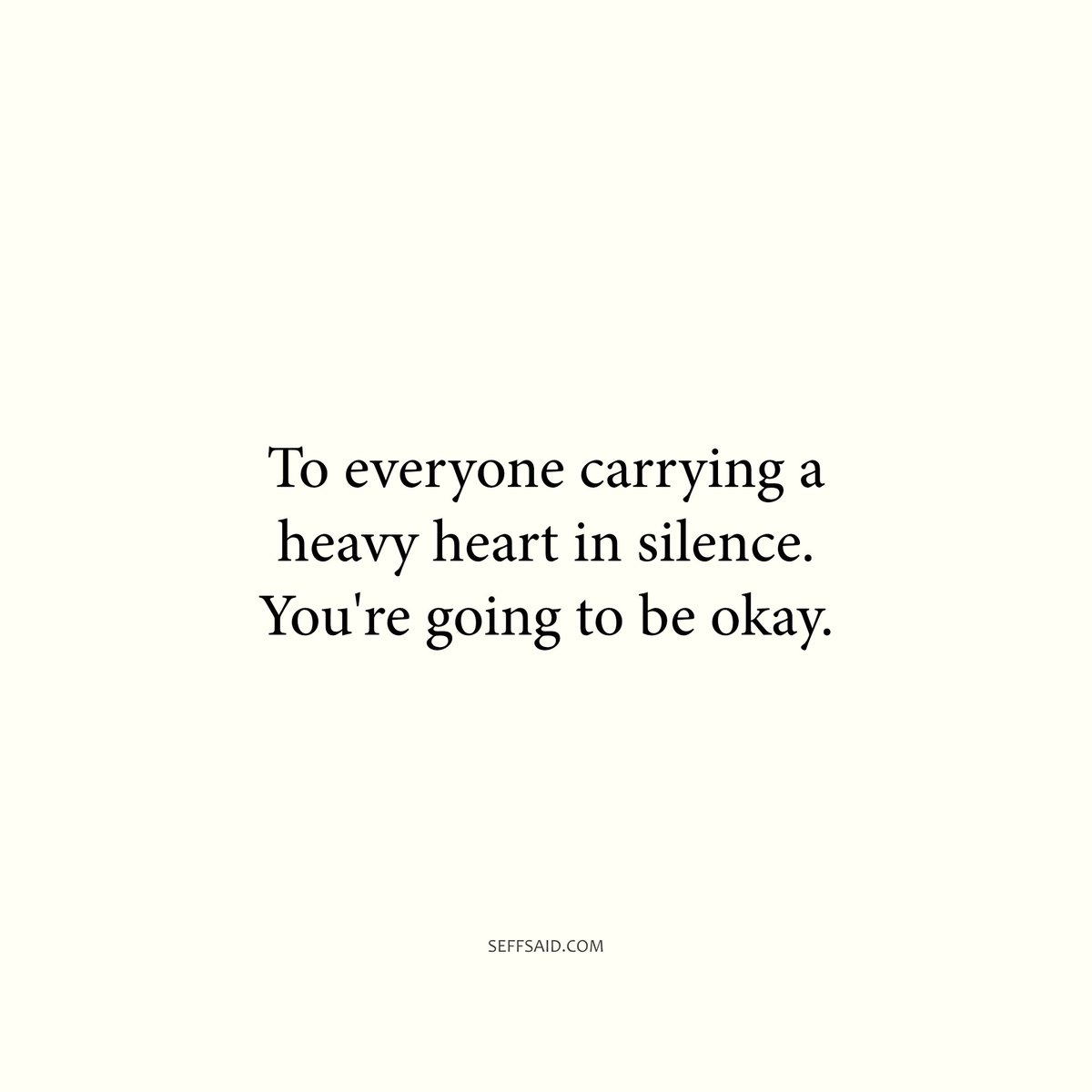SeffSaid's tweet photo. It's going to be okay. https://t.co/YkRLkXhPpi