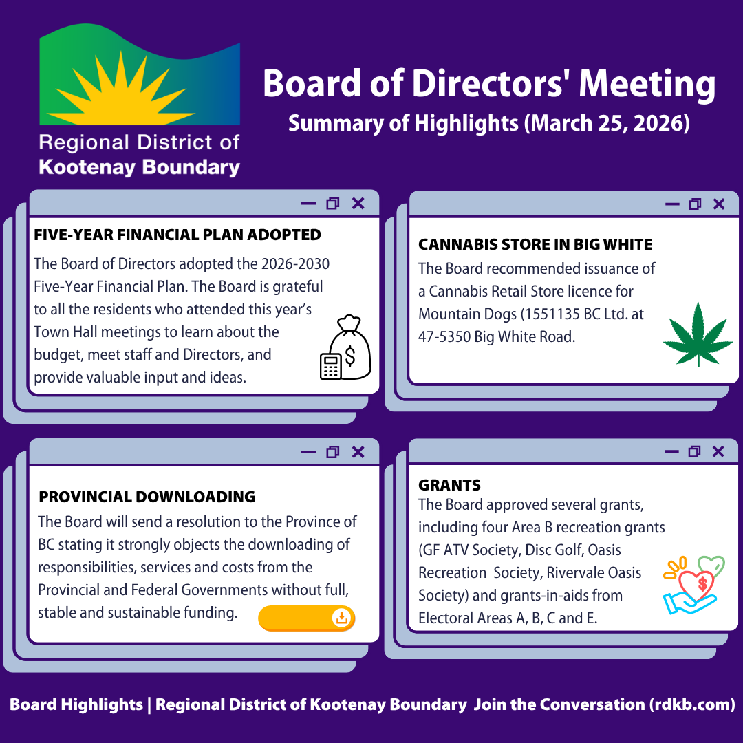 Regional District of Kootenay Boundary tweet media