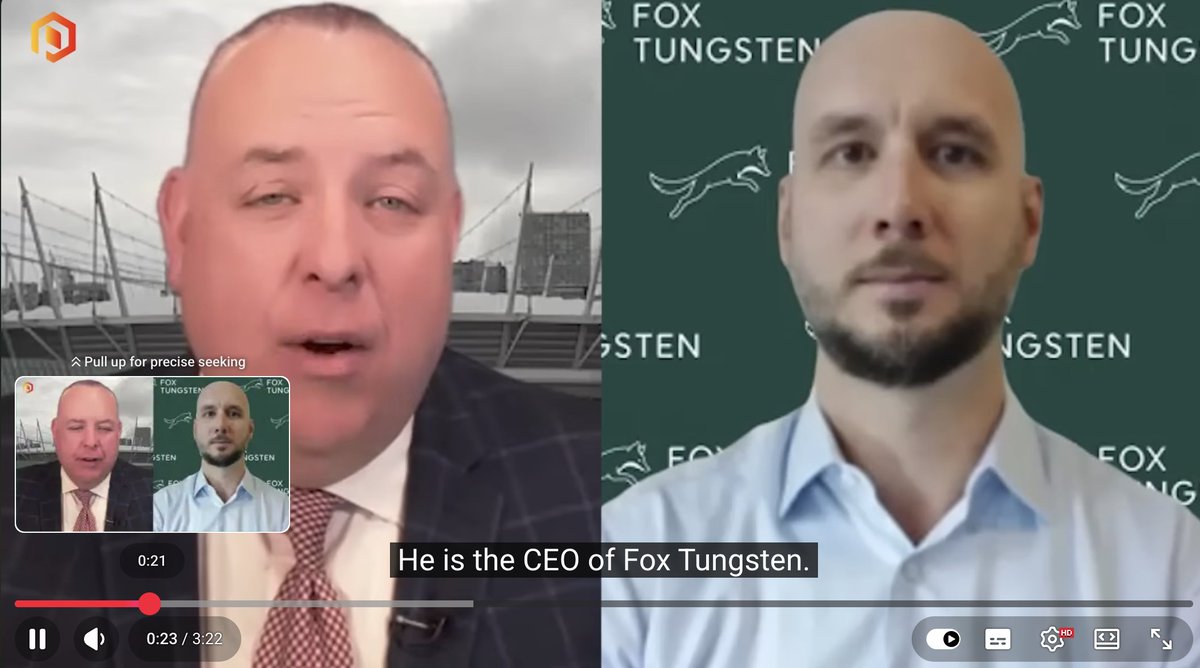 Fox Tungsten Ltd. tweet media