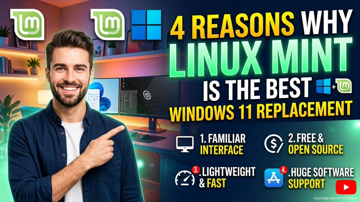 9to5LinuxOfficial tweet media