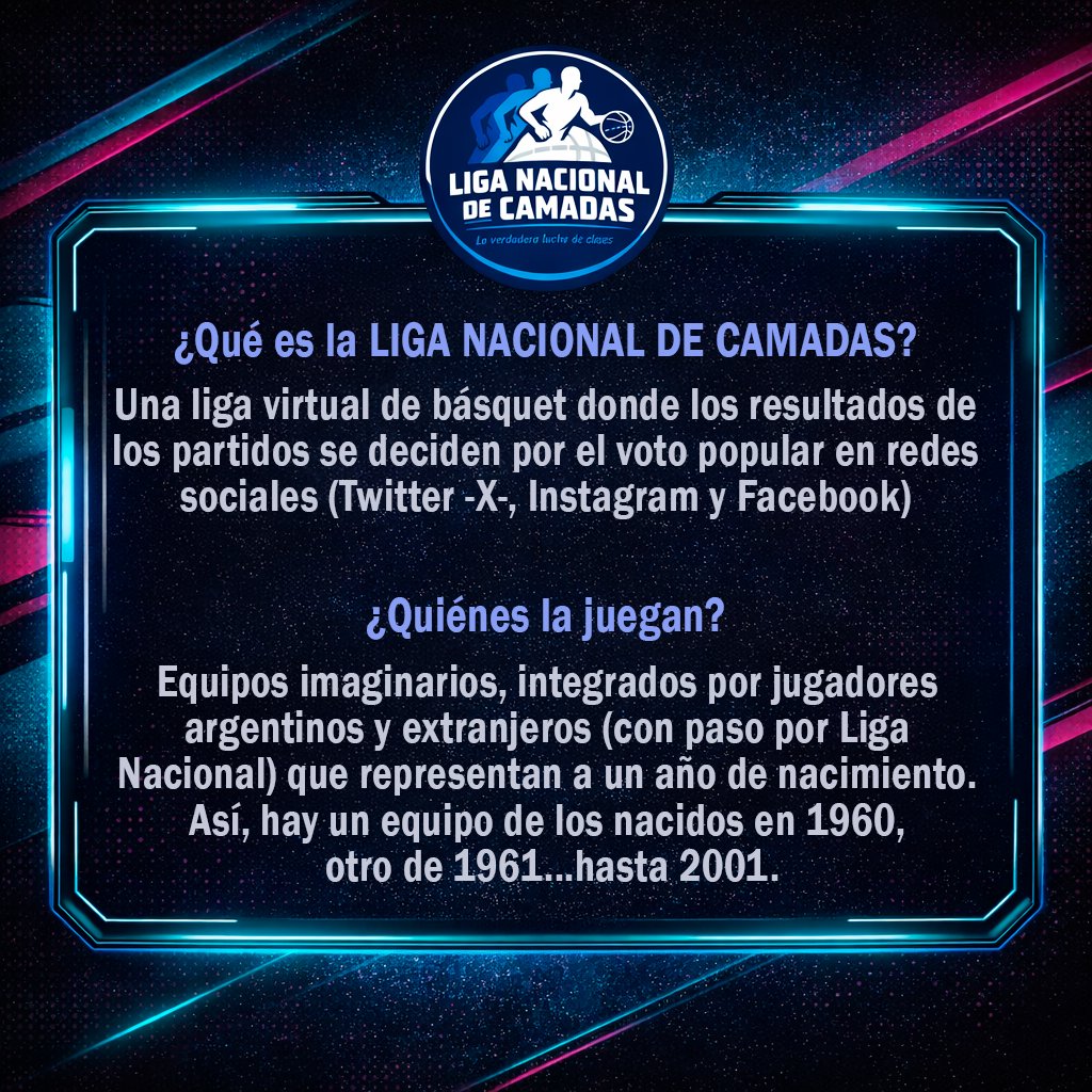 ligacamadas2026's tweet photo. 🚨🏀ATENCIÓN MUNDILLO BASQUETBOLERO 🏀🚨
Se viene la Liga Nacional de Camadas 2026...pero, ¿Qué es la Liga Nacional de Camadas?
⏬Acá te lo explicamos. 
🙏(Se agradece difusión, RT, repost, boca a boca, mensajito de WhatsApp...lo que sea) https://t.co/XiQaZWmwXs