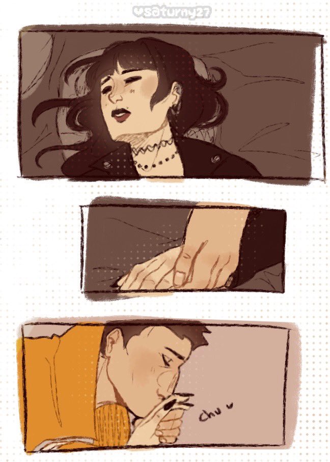 saturny27's tweet photo. ainda não acredito que a cena do beijo na mão é real mano #XdaQuestãoRPG #gothjock https://t.co/SjakR9pzy8