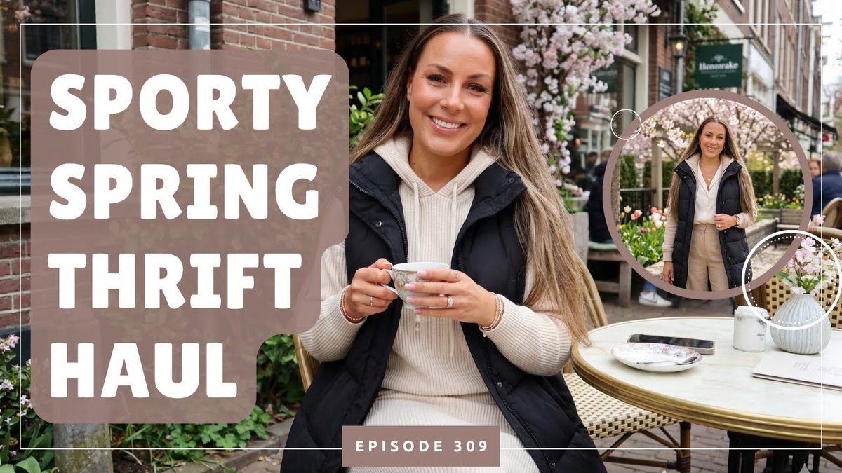 SarahDMears's tweet photo. Spring is in the air, but the Finnish mornings are still crisp!Today I’m sharing a sporty spring thrift haul filled with pieces that prioritize comfort without sacrificing style. 
https://t.co/0yIhZFhkW3
#ThriftingFinland #SustainableFashion #ActivewearHaul #CasualChic #Thrifted https://t.co/0xmg7CzB9D
