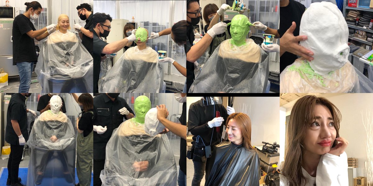 SpecialeffectsF's tweet photo. https://t.co/O16sR8Bgmp
新山のインスタに型取りしてる様子の画像が投稿されてた https://t.co/DQ9itykIdY