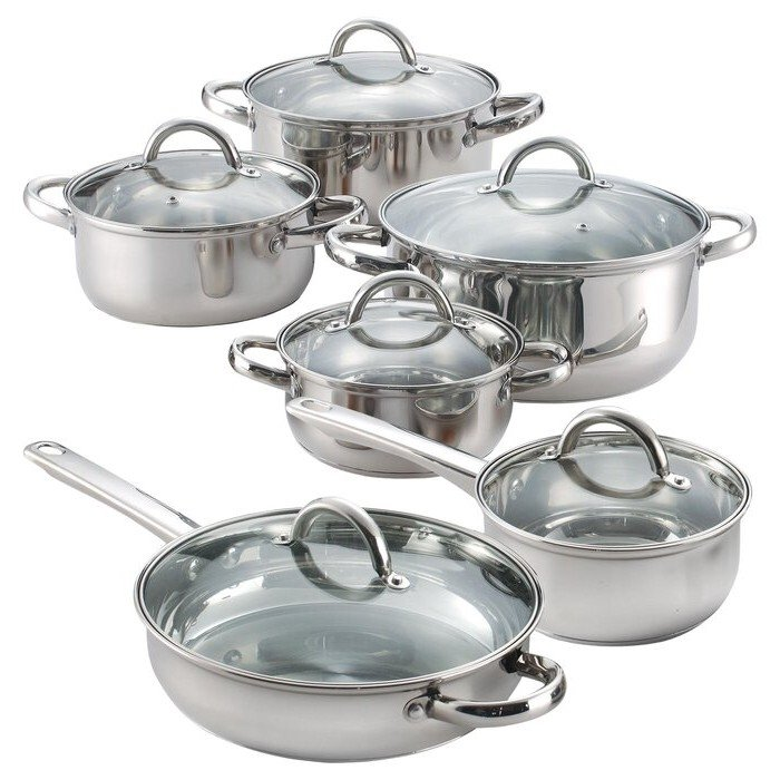 TotalKtchenProd's tweet image. 12 Piece Cool Touch Stainless Steel Cookware Set
totalkitchenproducts.com/products/view/…

#CookwareSet #StainlessSteelCooking #KitchenEssentials #HomeChefGear #CoolTouchHandles #CookingInStyle #DurableCookware #KitchenUpgrade #ChefApproved #modernkitchen

totalkitchenproducts.com