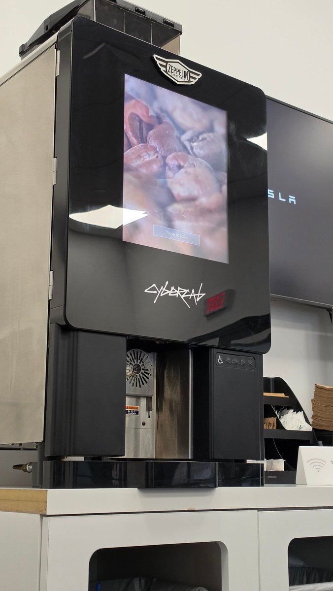 JohnEG78's tweet photo. @MissJilianne @rhensing Very peculiar Cybercab model at the Austin Ridgepoint SC.

@ZeppelinCoffee https://t.co/6p7ilCWjgE