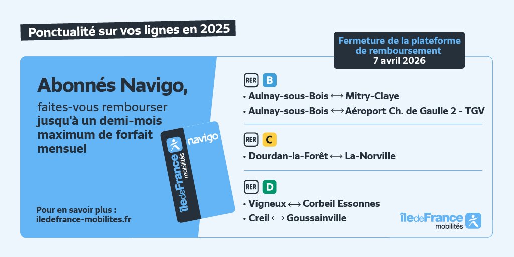 IDF Mobilités tweet media