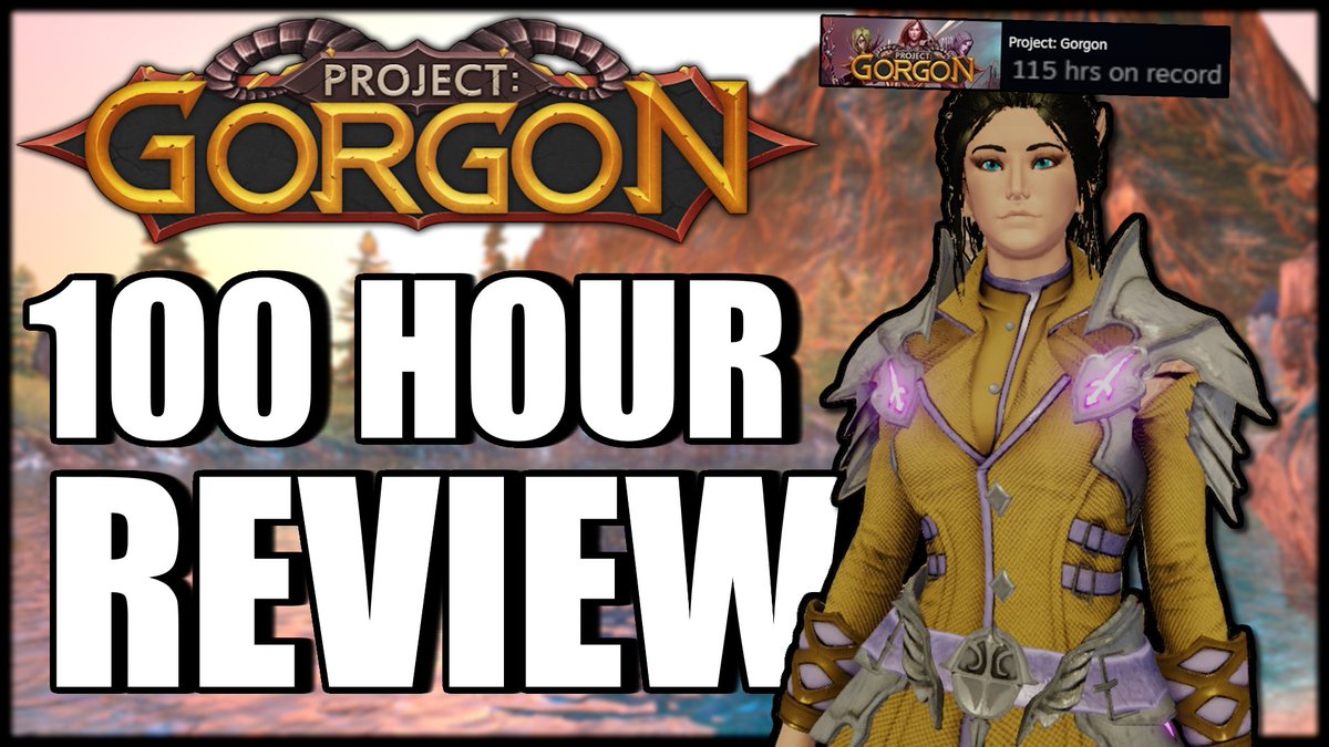 Finally got around to making my Project Gorgon review! youtube.com/watch?v=qgFG3b…