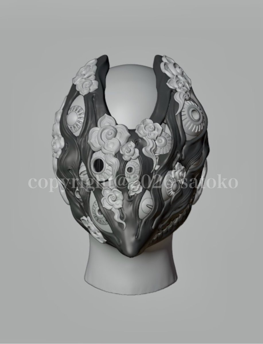 さとこ@お面のかしま屋 tweet media