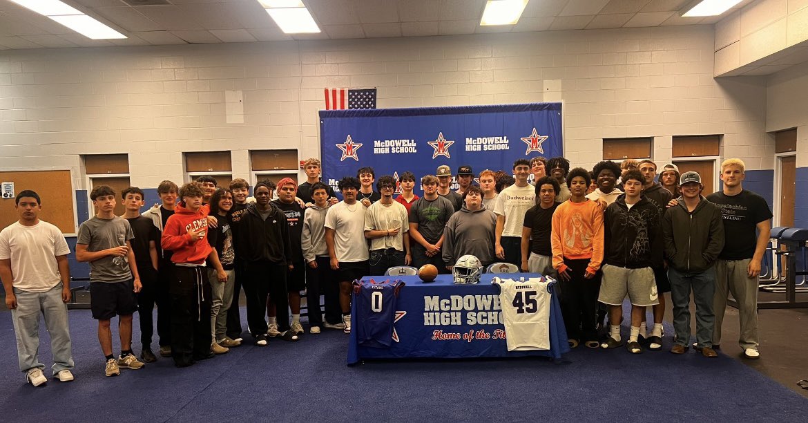 McDowell Football tweet media