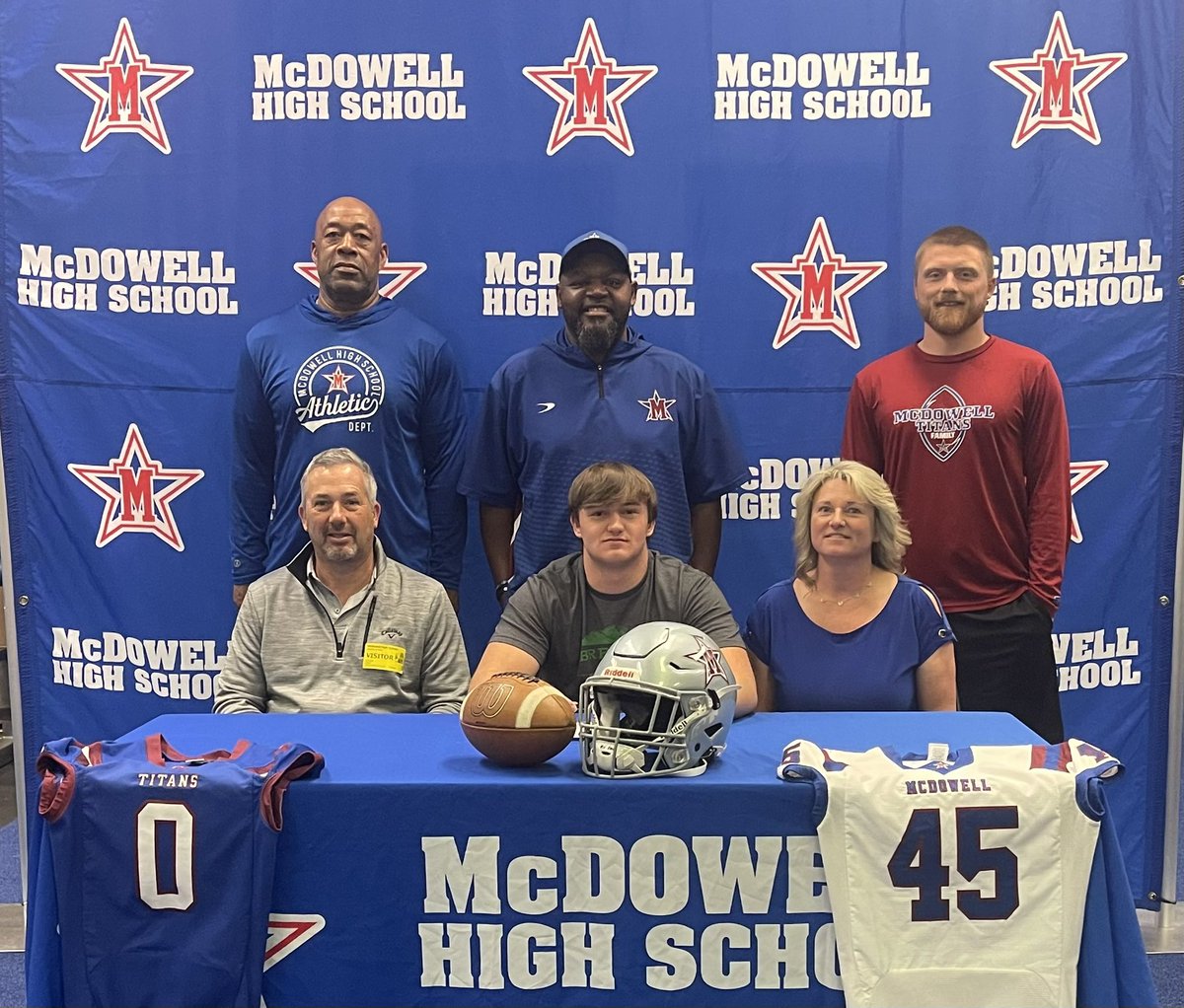 McDowell Football tweet media