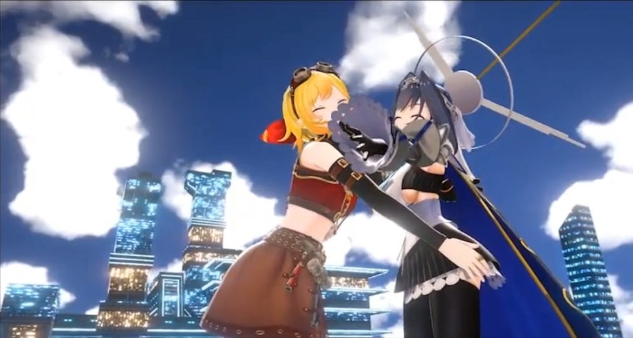 MiyuMagical's tweet image. bonus timesmith in the credits hehe💙❤️
(where those hands going ela!?)
#3DJAVU