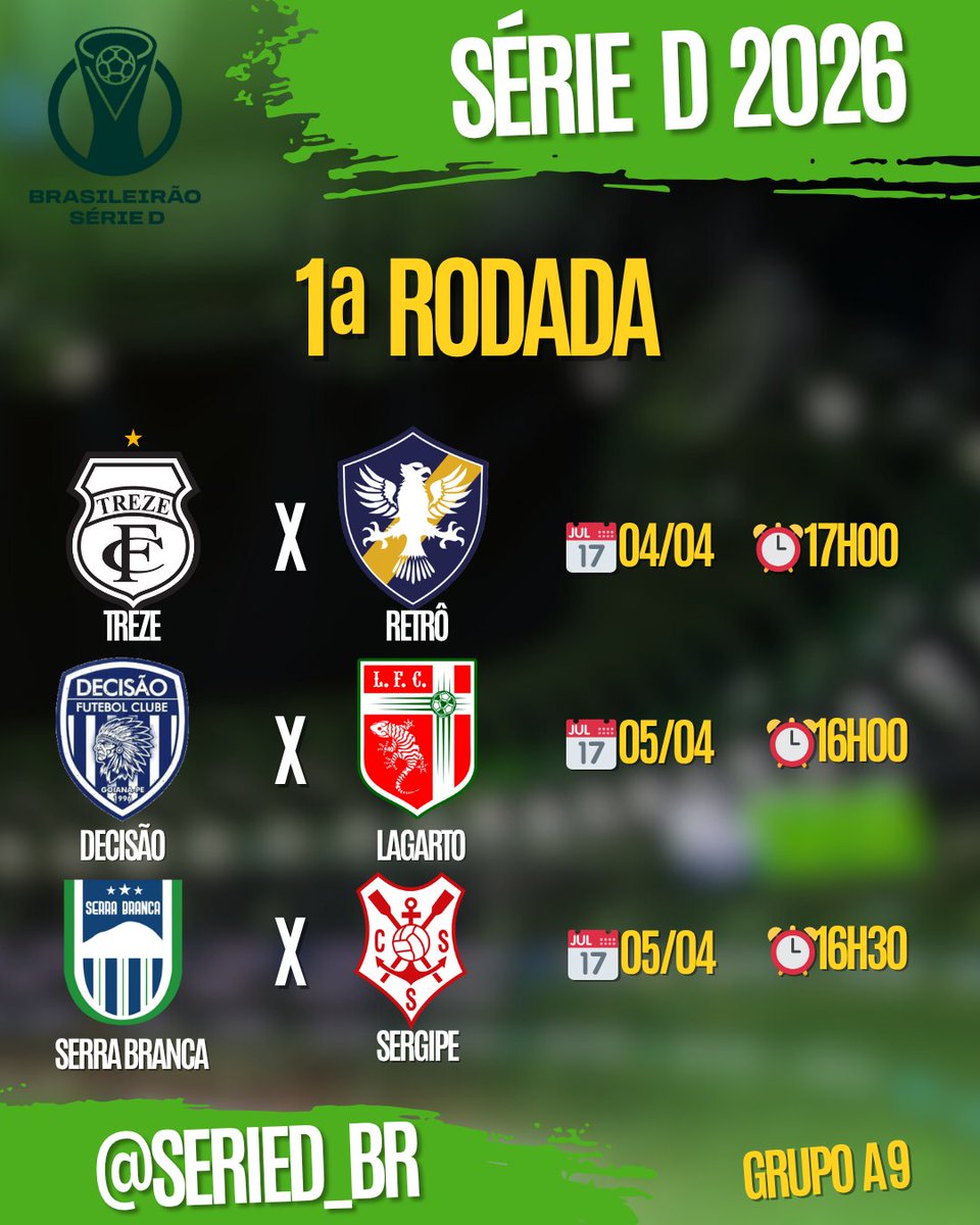 Brasileirão Série D tweet media