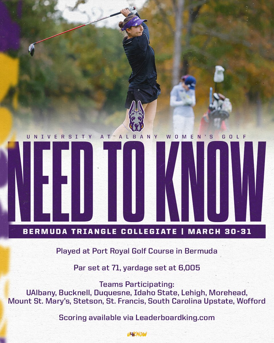 We're on our way to BERMUDA!!! 🏝️

Excited to compete in the Bermuda Triangle Collegiate this Monday and Tuesday ⛳

#UAUKNOW