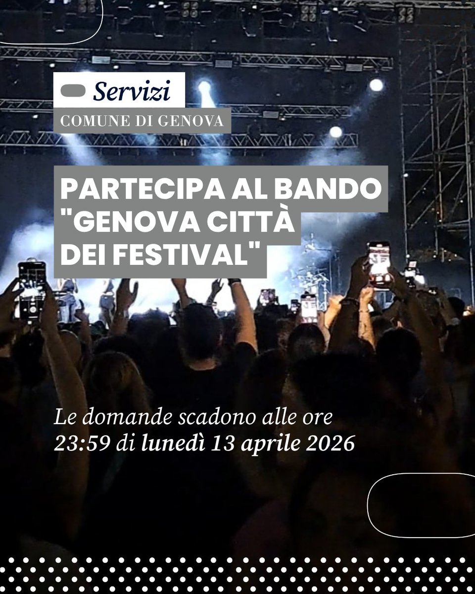 COMUNE DI GENOVA tweet media