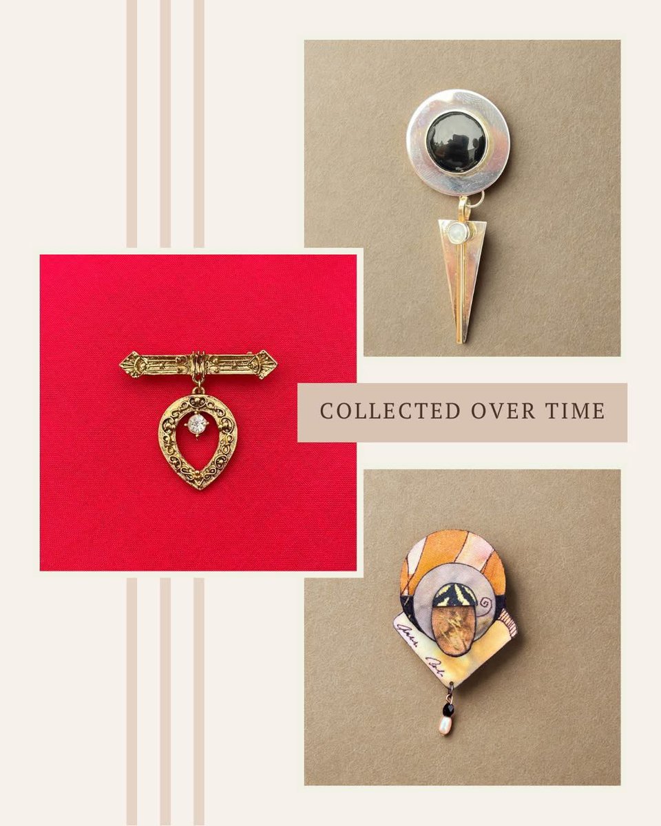 secondannstore's tweet image. Collected Over Time
Pieces we couldn’t leave behind!

Our collection of vintage pins at SecondAnnStore.com | Offers always welcome. 

#SecondAnnStore #ShopWithSAS #VintagePins #SmallShopFinds #VintageAccessories