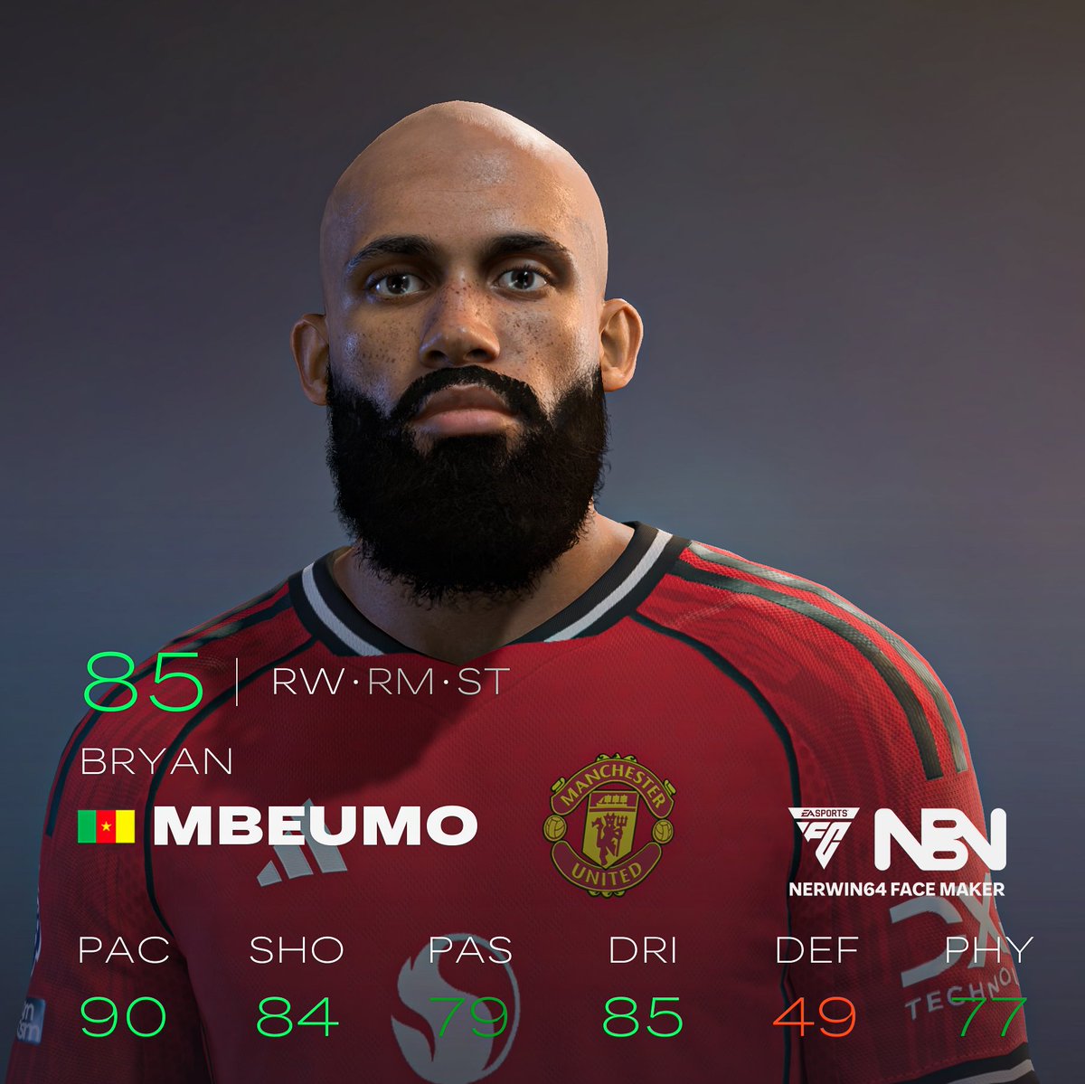nerwin64's tweet image. Bryan MBeumo | 24-26

⬇️ Download: linktr.ee/nerwin64
📇 Contact me to request the face mod!

#nerwin64 #fifa23 #fc24 #fc25 #fc26 #facemod #nextgen