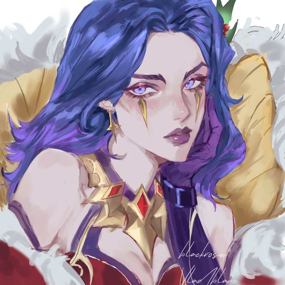 血玫瑰赠予乐芙兰 tweet media