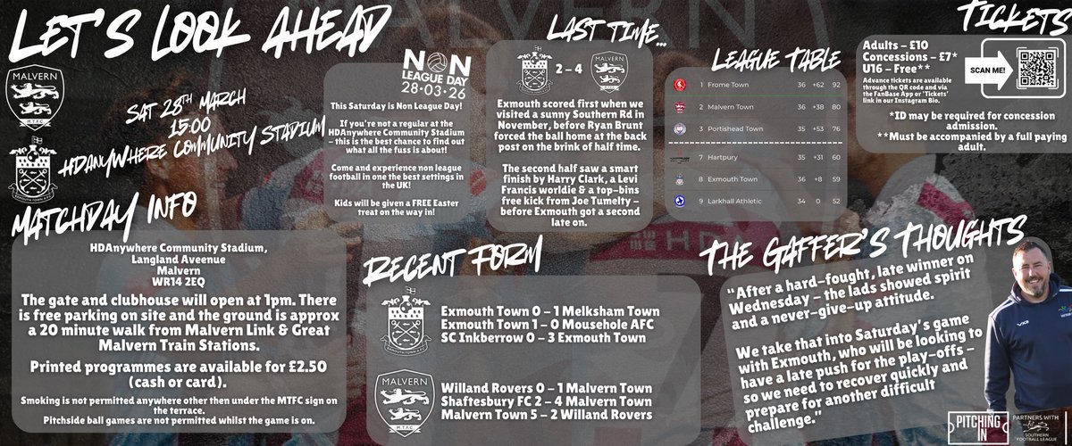 Malvern Town FC tweet media