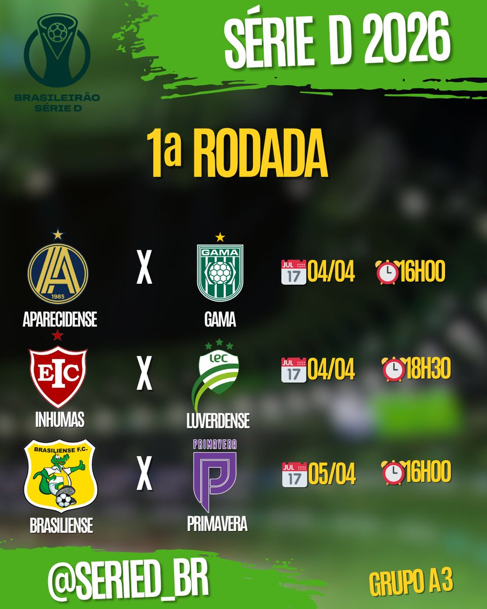 Brasileirão Série D tweet media