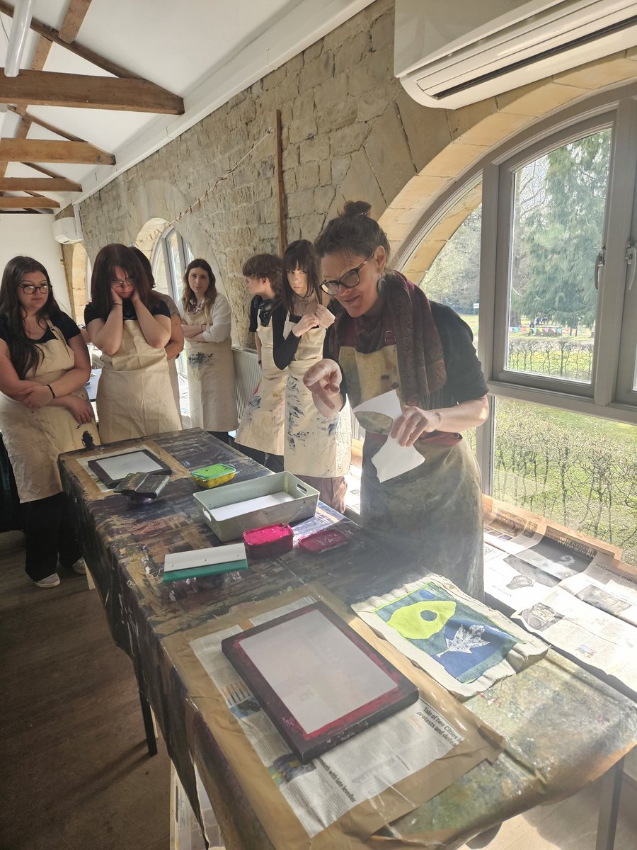 PATKingsSchool's tweet image. Our #screenprinting workshop was a success! What beautiful works of art @YSPsculpture 🎨☀️ #Creativity #BeKings