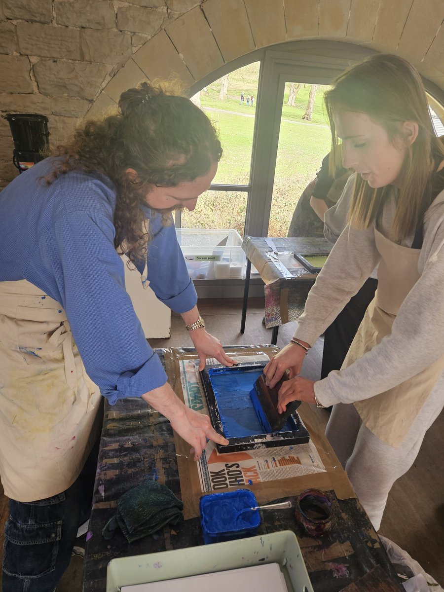 PATKingsSchool's tweet image. Our #screenprinting workshop was a success! What beautiful works of art @YSPsculpture 🎨☀️ #Creativity #BeKings
